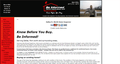 Desktop Screenshot of beinformedinspections.com